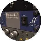 Voiceover Studio - ISA 2 Focusrite