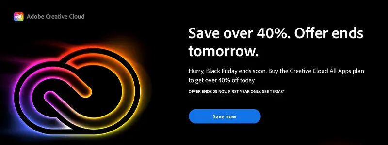 Adobe - Black Friday Voiceover Deals