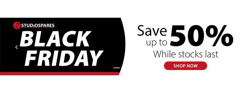 StudioSpares - Black Friday Voiceover Deals